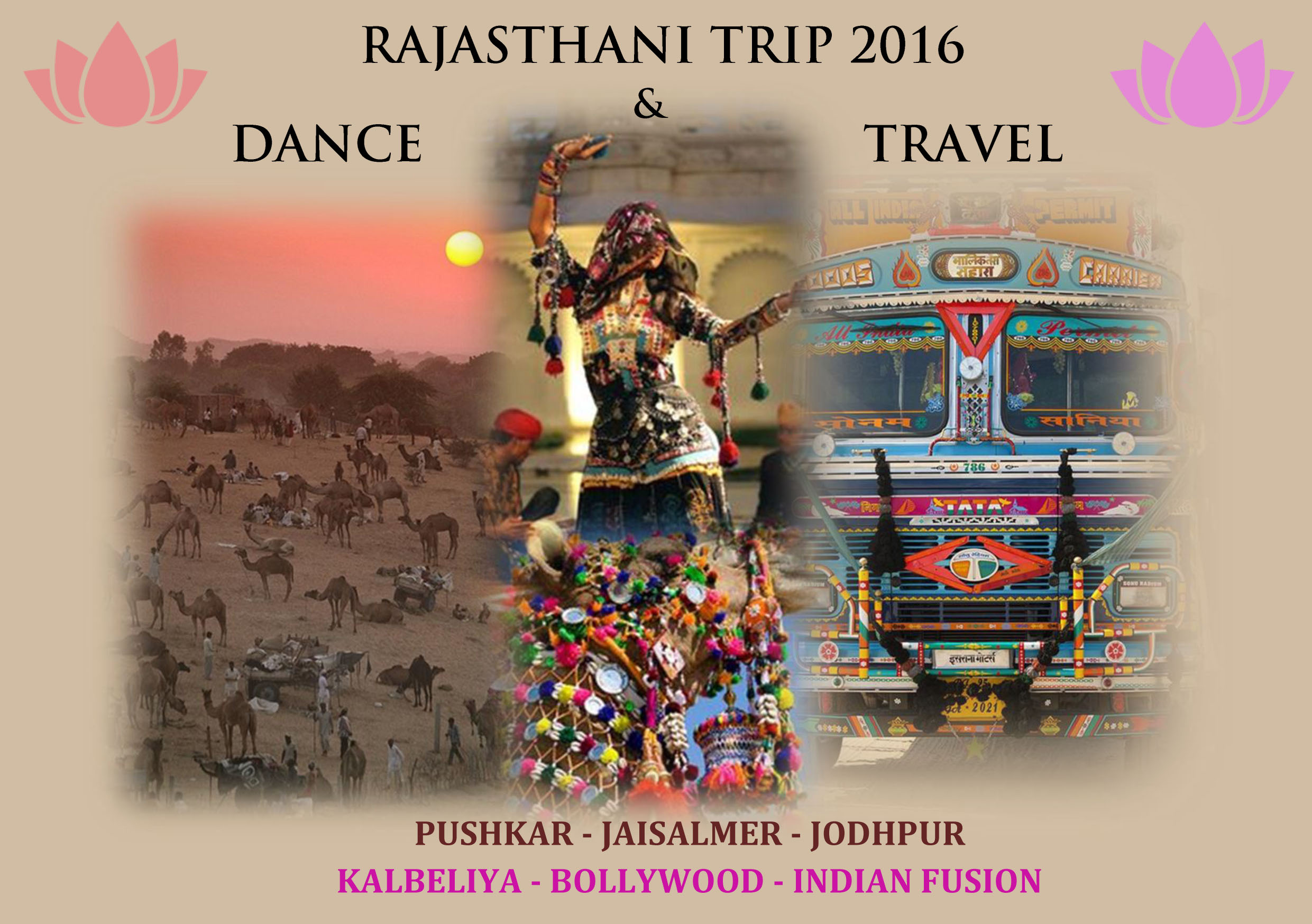 Flyer Rajasthani Trip
