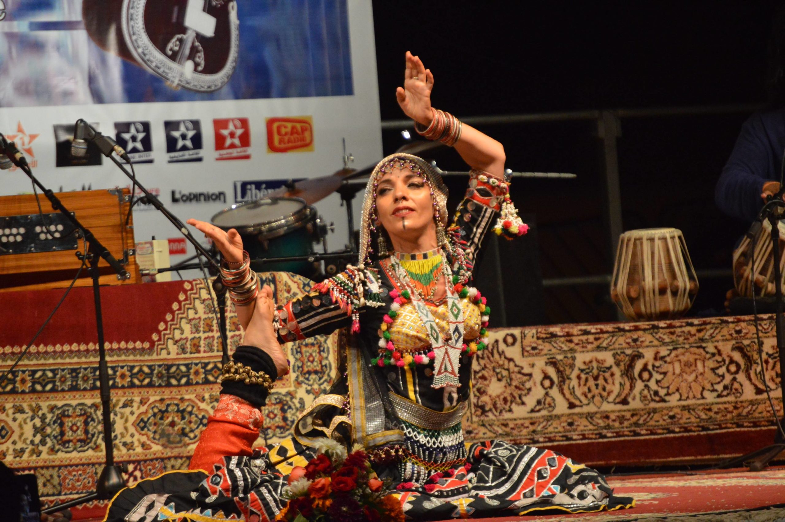 Stage de danse du Rajasthan avec musiciens