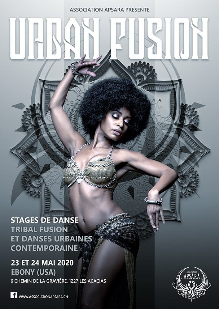 Affiche Urban fusion web - Ebony